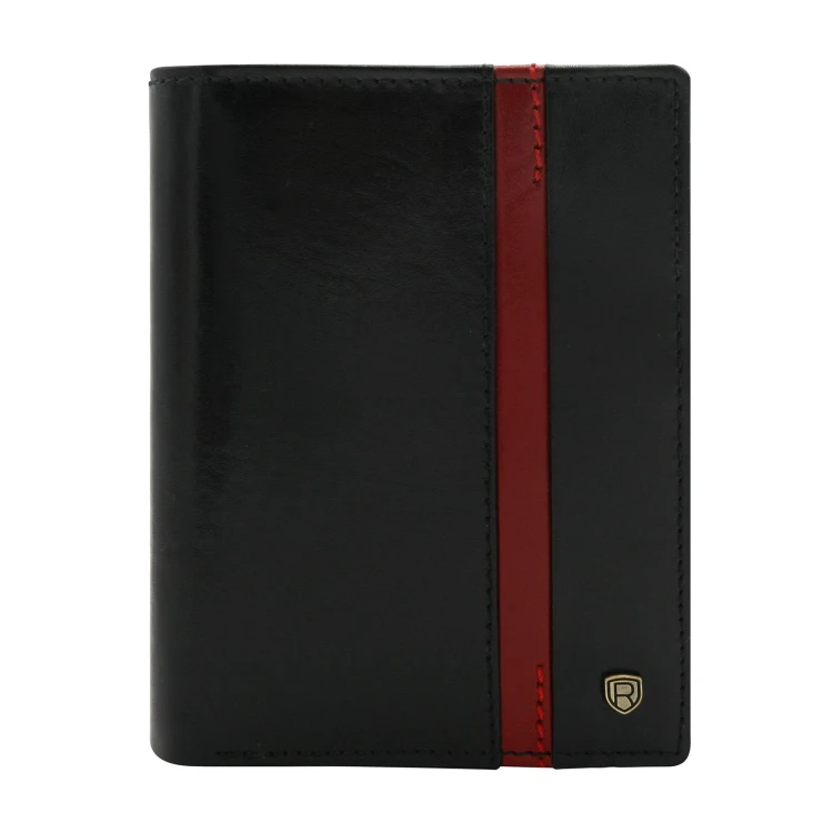 Rovicky N575-RVTP RFID — czarny + czerwony