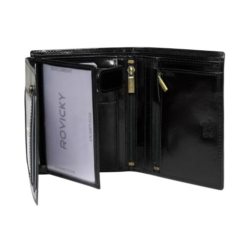 Rovicky N575-RVTP RFID — czarny + czerwony