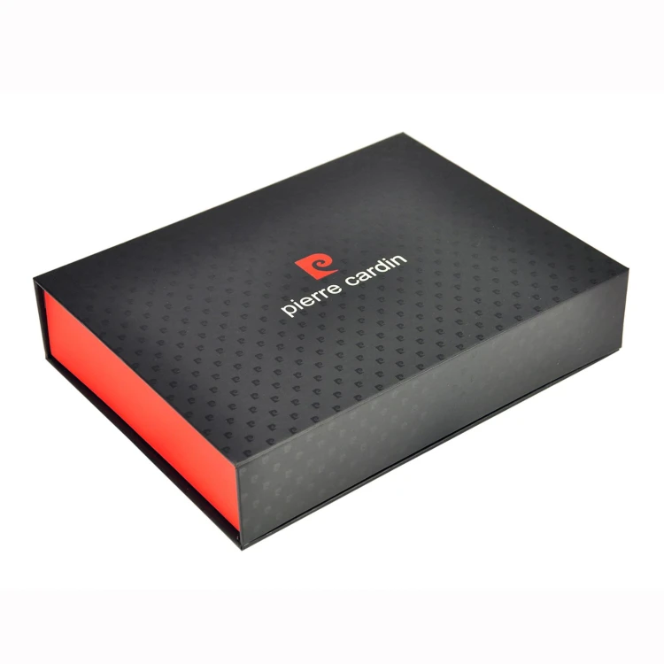 Meski zestaw prezentowy skóra naturalna Pierre Cardin ZG-103-BR
