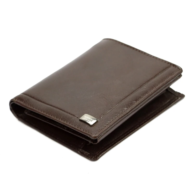 Skórzany męski portfel Rovicky PC-102-BAR RFID