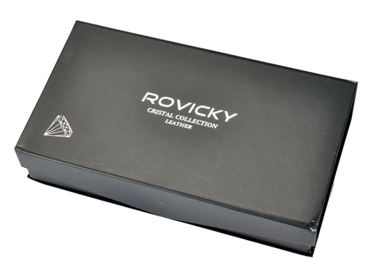 Skórzany damski portfel Rovicky CPR-007-CRY-BAR