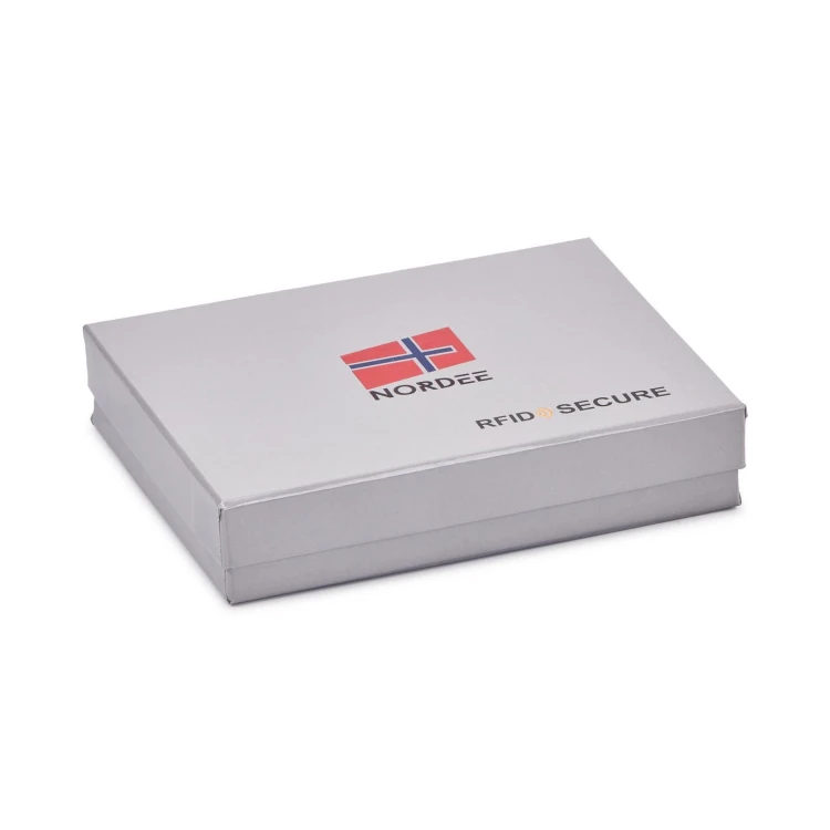 Skórzany męski portfel Nordee GW-2215 RFID