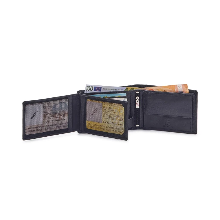 Skórzany męski portfel Nordee GW-2213 RFID