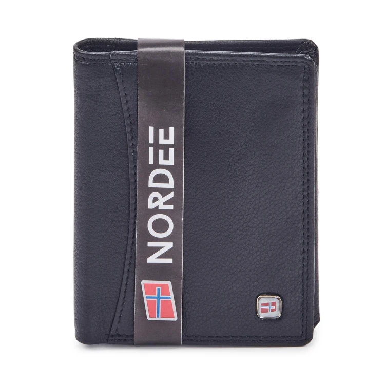 Skórzany męski portfel Nordee GW-3748 RFID