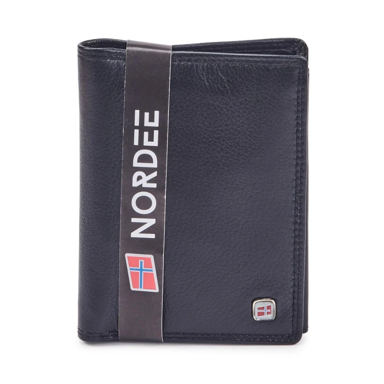 Skórzany męski portfel Nordee GW-3748 RFID
