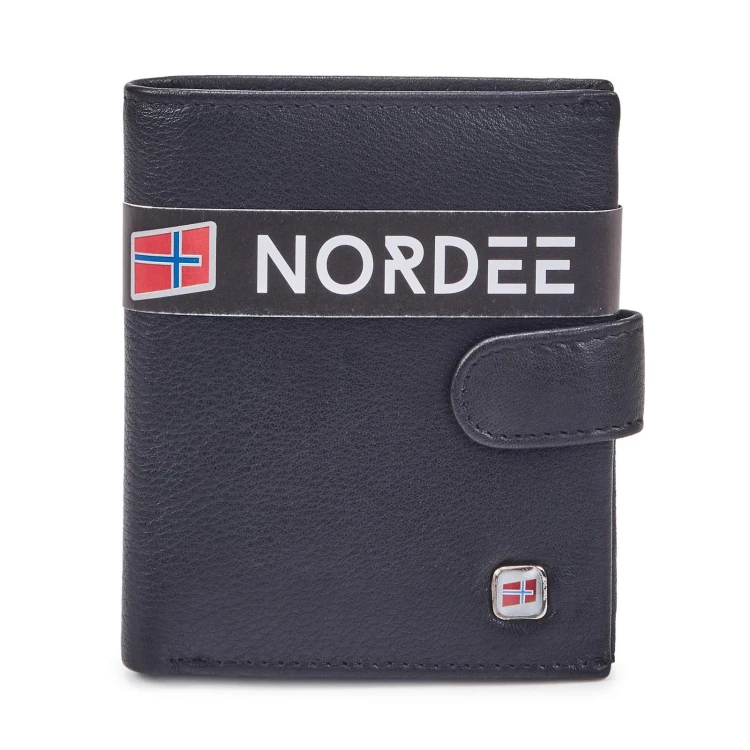 Skórzany męski portfel Nordee GW-5808 RFID