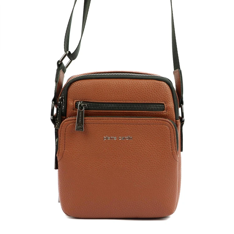 skóra ekologicznaMęska saszetka Pierre Cardin IZA304 527066 / 52706-A BIG