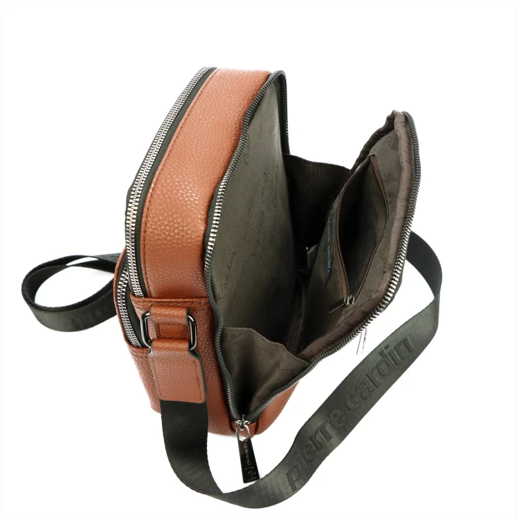 skóra ekologicznaMęska saszetka Pierre Cardin IZA304 527066 / 52706-A BIG
