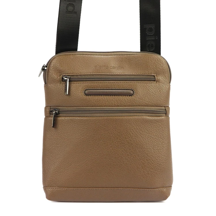 skóra ekologicznaMęska saszetka Pierre Cardin IZA364 3744