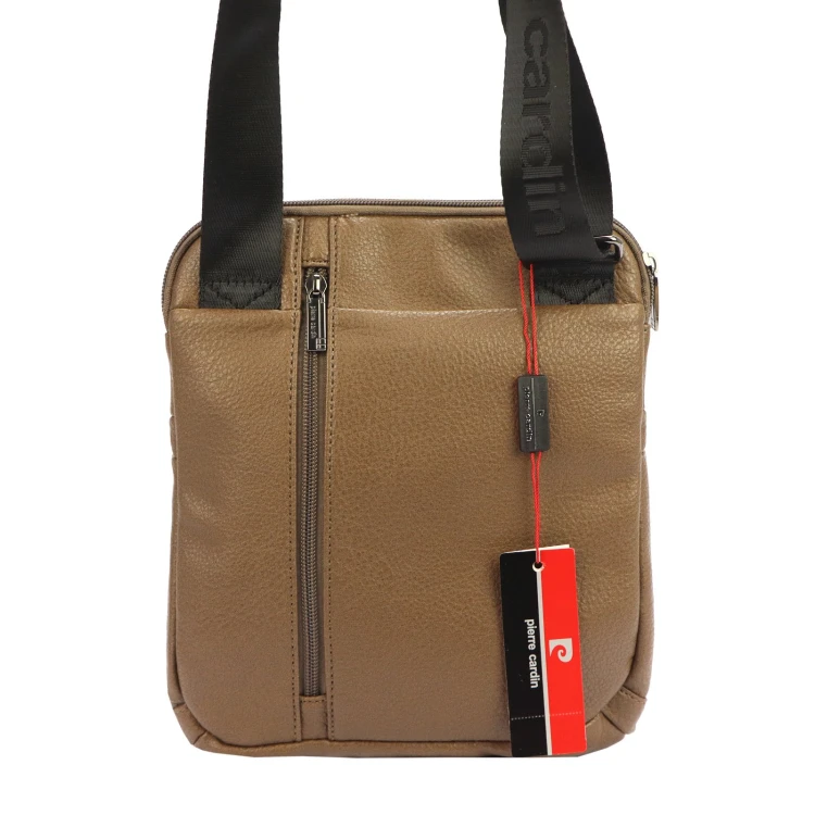 skóra ekologicznaMęska saszetka Pierre Cardin IZA364 3744