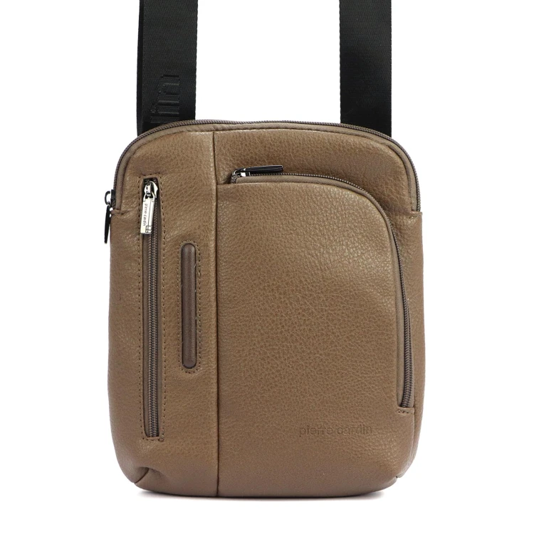 skóra ekologicznaMęska saszetka Pierre Cardin IZA364 3746