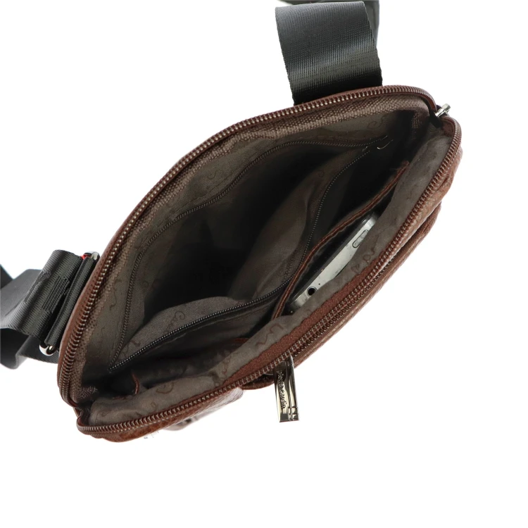 skóra ekologicznaMęska saszetka Pierre Cardin IZA364 3746