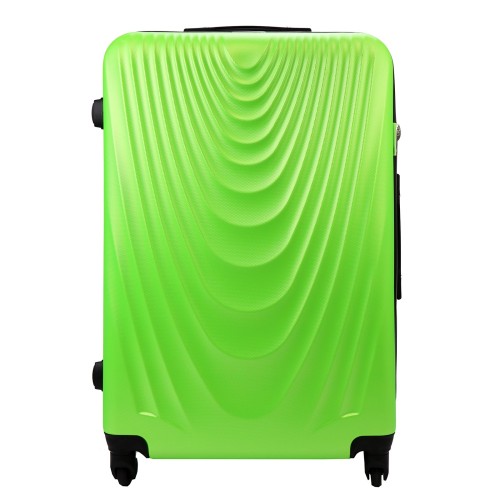 Mocna walizka damska z ABSu Gravitt #1050 x3 Z