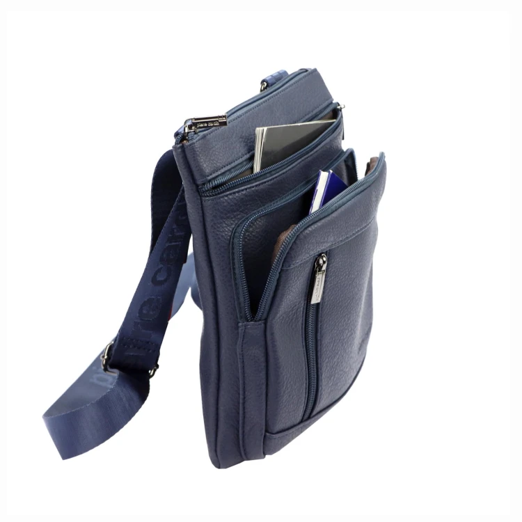 skóra ekologicznaMęska saszetka Pierre Cardin IZA366 3759