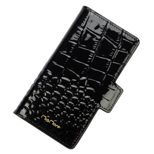 Damskie skórzane etui na iPhone 12 Pro MiaMore Phone Case L1781