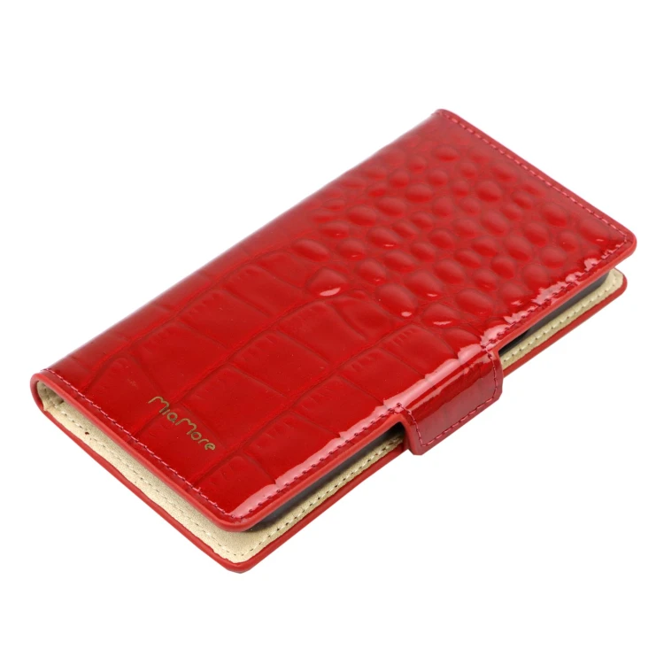 Damskie skórzane etui na iPhone 12 MiaMore Phone Case L1781