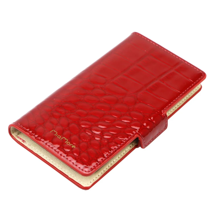 Damskie skórzane etui na iPhone 12 Pro MiaMore Phone Case L1781