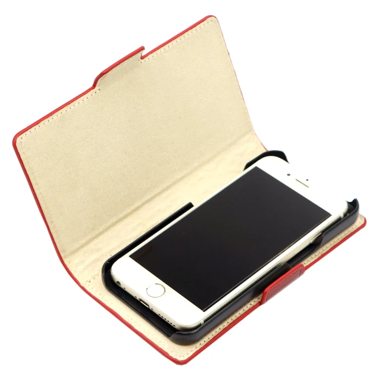 Damskie skórzane etui na iPhone 12 MiaMore Phone Case L1781