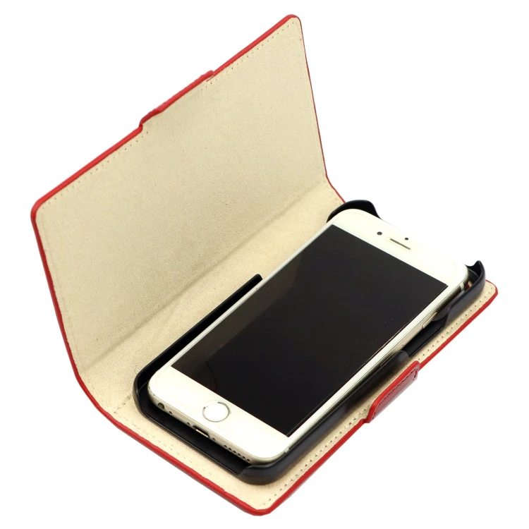 Damskie skórzane etui na iPhone 12 Pro MiaMore Phone Case L1781