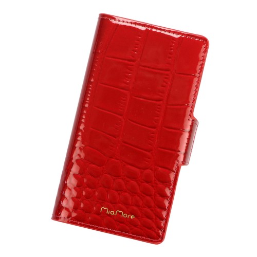 Lakierowane etui skórzane MiaMore L1781 do iPhone 13