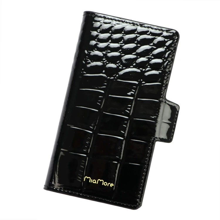 Lakierowane etui skórzane MiaMore L1781 do iPhone 13 Pro