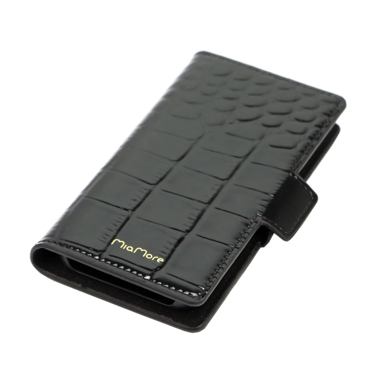 Lakierowane etui skórzane MiaMore L1781 do iPhone 13 Pro