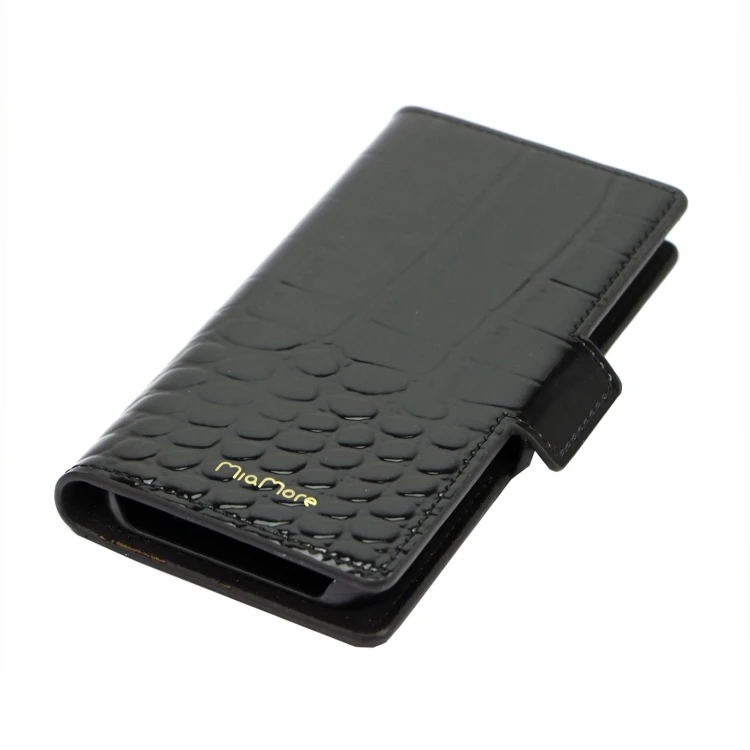 Lakierowane etui skórzane MiaMore L1781 do iPhone 13