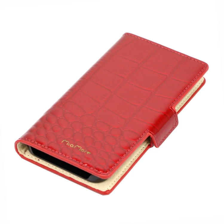 Lakierowane etui skórzane MiaMore L1781 do iPhone 13