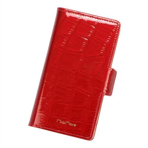 Lakierowane etui skórzane MiaMore L1781 do iPhone 13 Pro