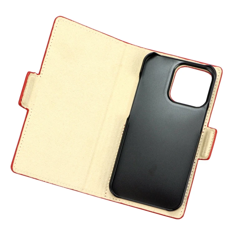 Lakierowane etui skórzane MiaMore L1781 do iPhone 13 Pro