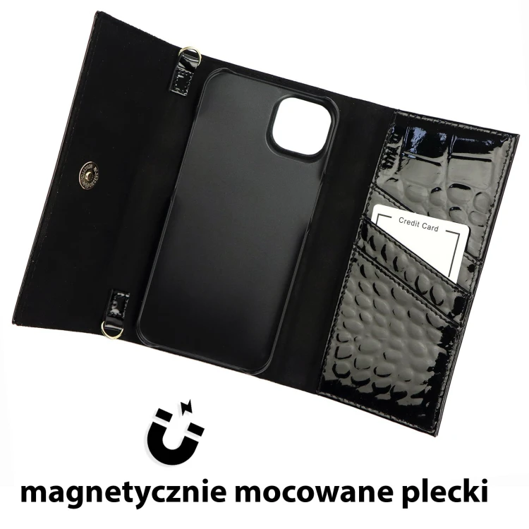 Skórzane etui damskie MiaMore PHONE CASE L1782-2 (IPHONE 12 PRO)