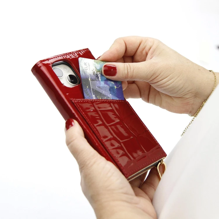 Skórzane etui damskie MiaMore PHONE CASE L1782-2 (IPHONE 11)