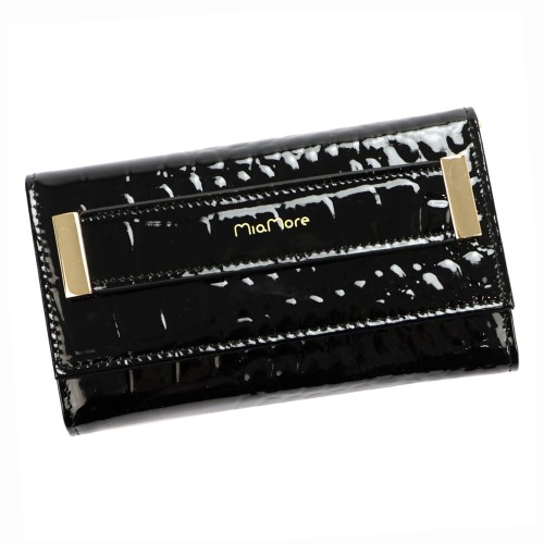 Lakierowane etui skórzane MiaMore L1784 do iPhone 11 z łańcuszkiem