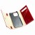 Lakierowane etui skórzane MiaMore L1784 do iPhone 12 Pro z łańcuszkiem