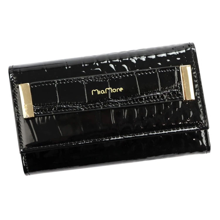 Lakierowane etui skórzane MiaMore L1784 do iPhone 13 Pro