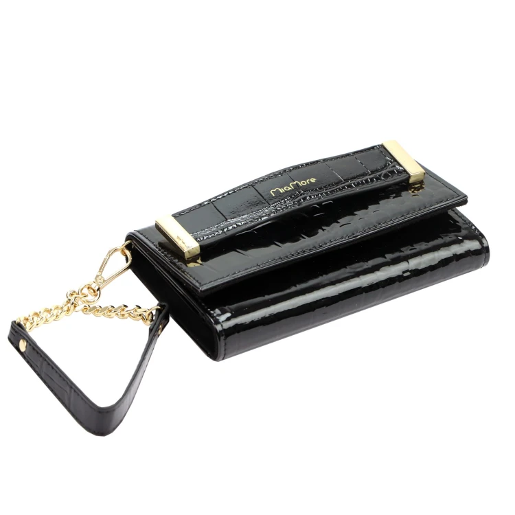 Lakierowane etui skórzane MiaMore L1784 do iPhone 13 Pro
