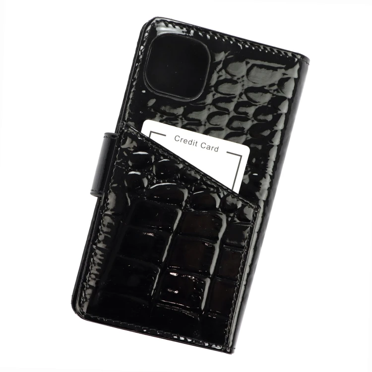 Skórzane etui z klapką MiaMore L1789 do iPhone 13 Pro